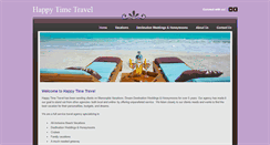 Desktop Screenshot of happytimetravel.net